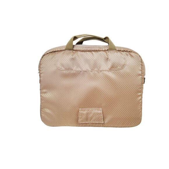 mcklein usa roseville ladies 15"h X 11"w rolling with detachable cowhide leather - Picture 9 of 10
